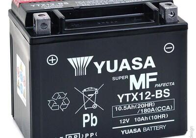 BATTERIA ORIGINALE YUASA YTX12-BS PIAGGIO HEXAGON - Annuncio 8394367