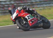 Ducati Panigale V2 Bayliss TEST. Replica d'autore