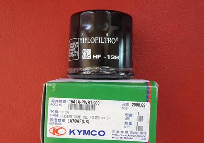 FILTRO OLIO ORIGINALE KYMCO MXU 400 2008 - Annuncio 8524651