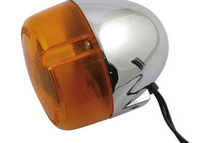 freccia a lampadina anteriore cromata lente aranci  - Annuncio 8552041
