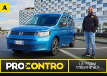 Volkswagen Caddy, PRO e CONTRO | La pagella e tutti i numeri della prova strumentale