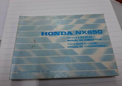 Uso manutenzione Honda NX 650 dominator - Annuncio 8596664