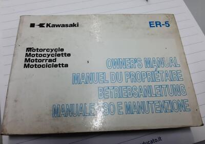 Manuale Kawasaki ER 500 - Annuncio 8596703