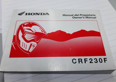 Manuale Honda CRF 230 F - Annuncio 8596974