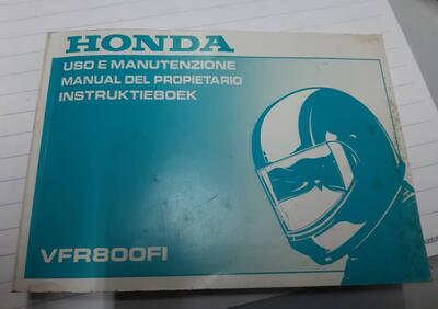 Manuale Honda VFR 800 FI - Annuncio 8596988