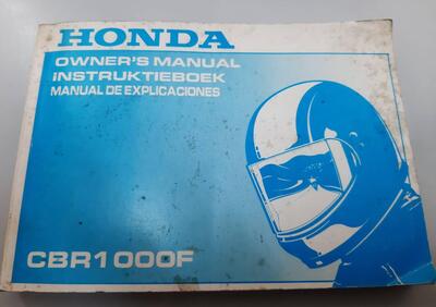 Manuale Honda CBR 1000 F - Annuncio 8597046