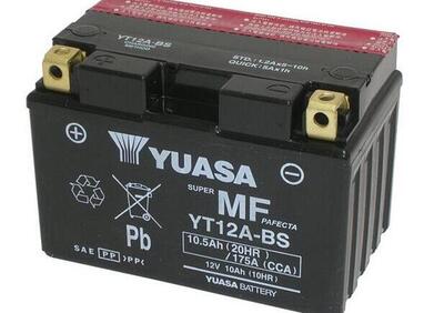 BATTERIA ORIGINALE YUASA YT12A-BS APRILIA TUONO V4 - Annuncio 8648324