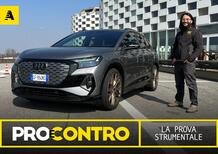 Audi Q4 e-tron, PRO e CONTRO | La pagella e tutti i numeri della prova strumentale