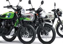 Kawasaki W175 SE, W175 Cafe e W175TR SE 2023