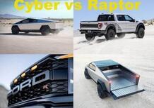 I confronti impossibili: Tesla Cybertruck vs Ford F-150 Raptor R V8