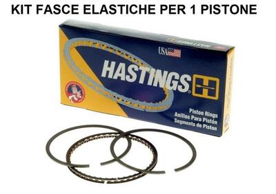 Fasce elastiche Hastings per pistoni +0,040" per  - Annuncio 8559844