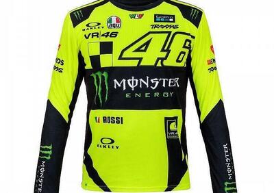 T-SHIRT LONG SLEEVE UOMO REPLICA MONSTER VR 46 VR4 Athena - Annuncio 9085967