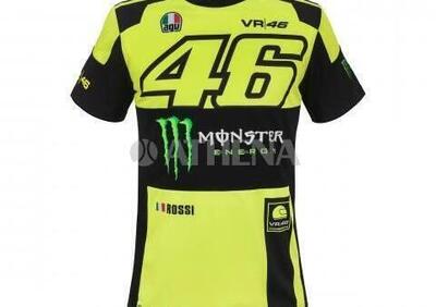 MAGLIA MAGLIETTA T-SHIRT VR 46 VR46 FLUO YELLOW MO Athena - Annuncio 9086894