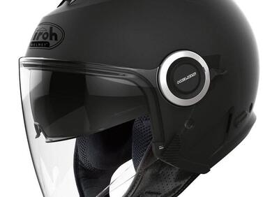 CASCO HELIOS JET AIROH BLACK MATT AIRHE11S - Annuncio 9109375