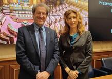 La senatrice Stefani e il presidente Copioli portano le moto (e la loro passione) in Parlamento. Sarà la volta buona?