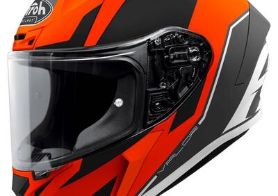 CASCO INTEGRALE VALOR WINGS ORANGE MATT - AIRVAW32 Airoh - Annuncio 9113153