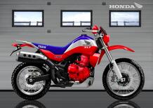 Quando gli anni '80 incontrano il presente: la Honda XLV750R secondo Oberdan Bezzi