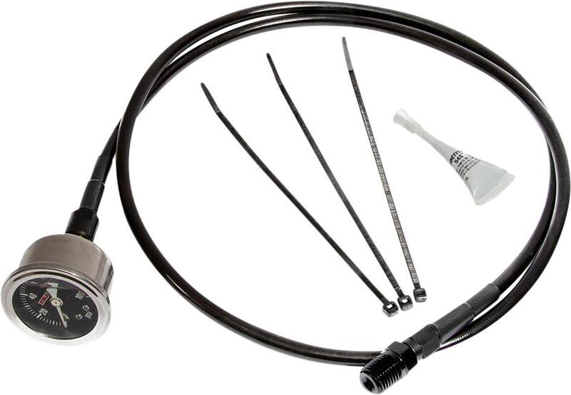 Kit manometro pressione olio fondo nero per Tourin 