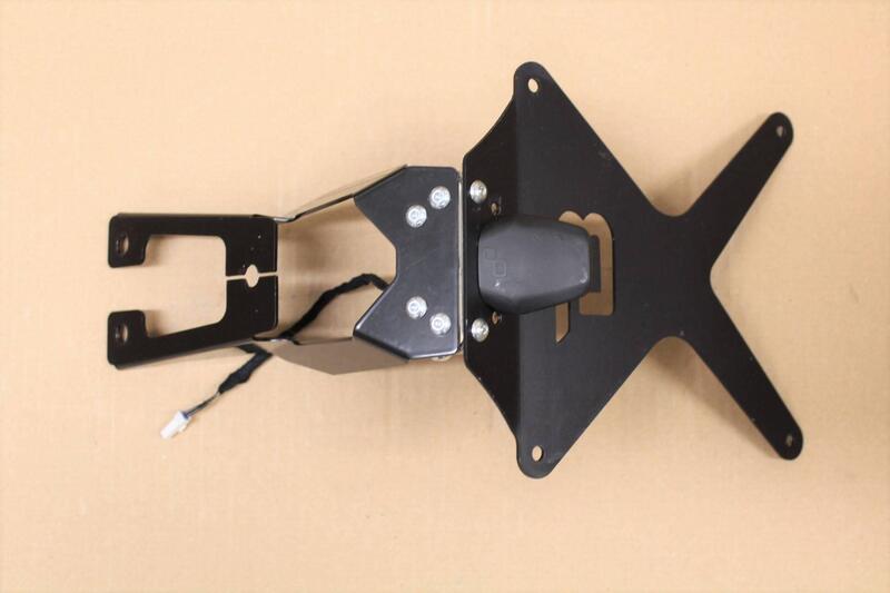 PORTATARGA + LUCE LED DUCATI HYPERMOTARD 950 2020- Barracuda (8)