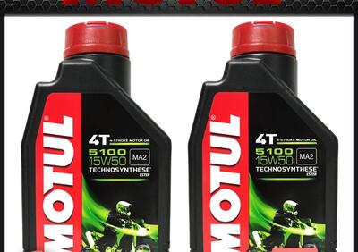 2LT OLIO MOTORE MOTUL 5100 15W50 DUE 2 LITRI SEMI - Annuncio 9235068