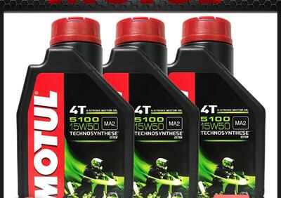 3LT OLIO MOTORE MOTUL 5100 15W50 TRE 3 LITRI SEMI - Annuncio 9235069