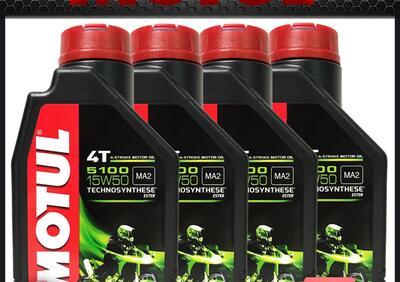 4LT OLIO MOTORE MOTUL 5100 15W50 QUATTRO 4 LITRI S - Annuncio 9235070