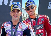 MotoGP 2023. GP dell'India. Pecco Bagnaia e la rivalità con Jorge Martin: "In Moto3 dormivamo nella stessa stanza"