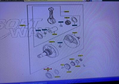 Cuscinetto Albero Motore Klr 650 Kawasaki - Annuncio 9270468