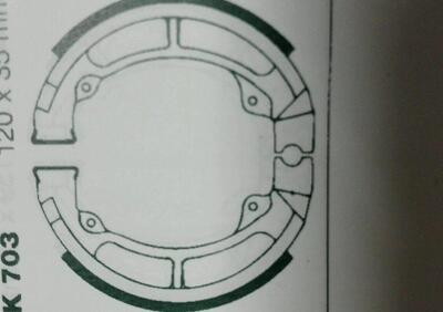 Ganasce ebc freno posteriore kawasaki kl250A3-A4/C EBC Brakes - Annuncio 9270589