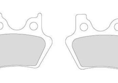 Pastiglie anteriori organiche per Dyna,Softail e T  - Annuncio 8555221