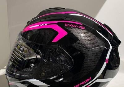 CASCO INTEGRALE MOTO SCORPION EXO 491 SOLID NERO LUCIDO