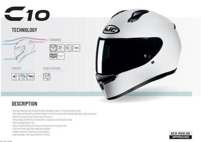 CASCO INTEGRALE C10 Hjc Helmets - Annuncio 9305899