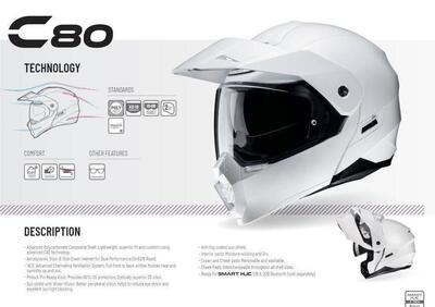 CASCO MODULARE C80 Hjc Helmets - Annuncio 9305910