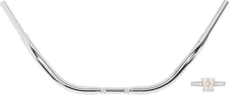 Manubrio Knuckle 1-1/4" alto 5" Largo 89cm Cromato 