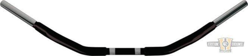 Manubrio Knuckle 1-1/4" alto 2" Largo 93cm nero, p 