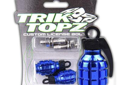 Viti targa Grenade blu Trik Topz  - Annuncio 8827160