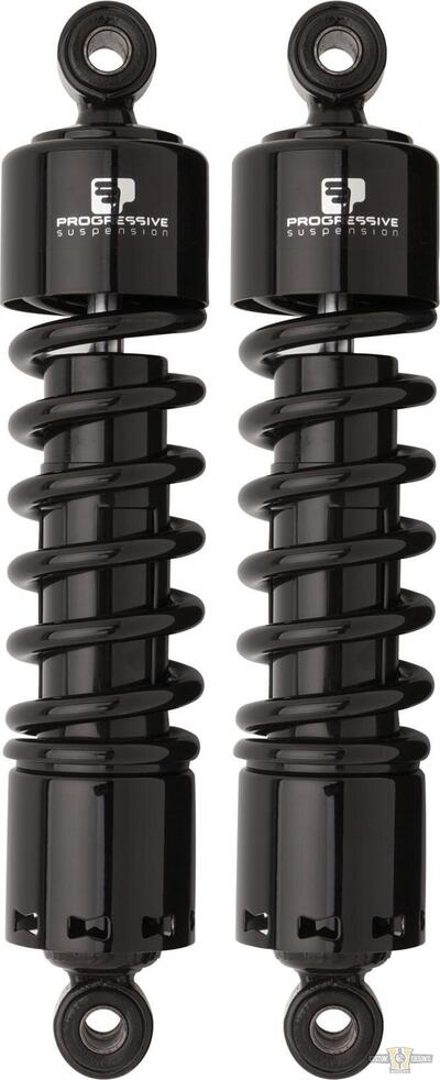 Ammortizzatori 12" neri Progressive Suspension 412