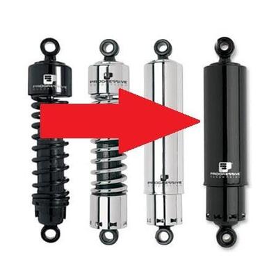 Ammortizzatori PS 412 da 12&rdquo; a gas chiusi molla ri Progressive Suspension