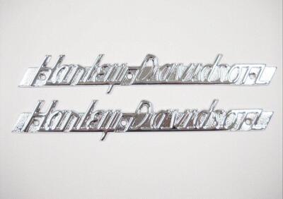 Emblemi serbatoio Harley Davidson 1951-1954 rif OE Zodiac - Annuncio 8828691