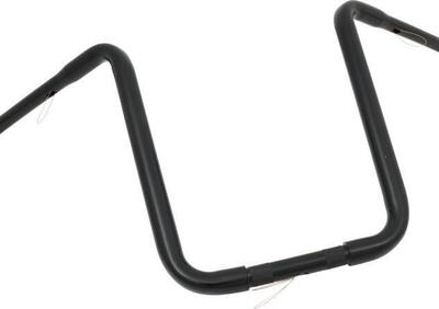 Manubrio Ape Hanger 1-1/4" alto 17" nero senza fos Santee - Annuncio 8548072