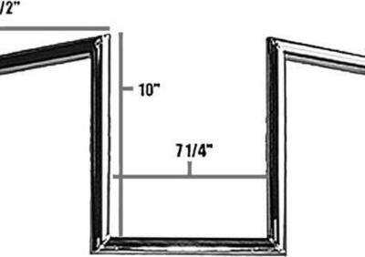 Manubrio Z Bar 1", alto 10" , Largo 72cm, Cromato, Jammer - Annuncio 8558669