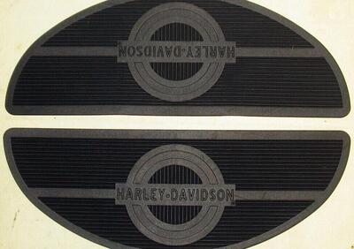 Tappetini neri ovali Harley Davidson per pedane ov  - Annuncio 9369178