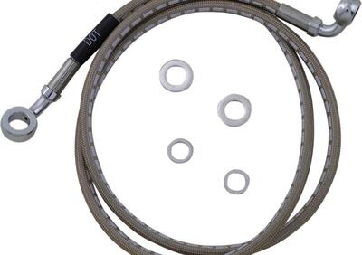 Tubo freno ant treccia inox FXE, FXEF, FXR e FXRS Goodridge - Annuncio 8555468