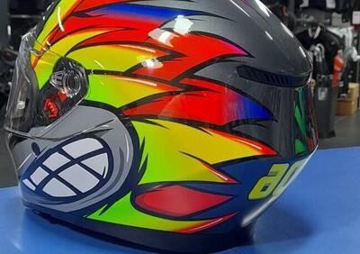 CASCO INTEGRALE K3 E2206 - BIRDY 2.0 GREY/YELLOW/R Agv - Annuncio 9380511