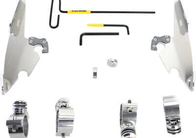 kit sgancio rapido cromato per Batwing Memphis Sha  - Annuncio 8564021