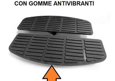 Tappetini neri con antivibranti per pedane rettang  - Annuncio 8987042