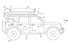 Ford brevetta la batteria da portapacchi, ma la guida come sarà?