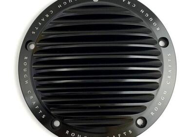 Coperchio frizione derby cover Rough Crafts nero p - Annuncio 8553637
