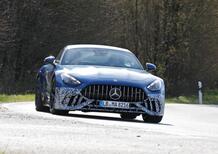Mercedes AMG GT 63 Performance, sotto al cofano ci sarà solo il V8 [Foto Spia]