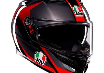 Casco integrale AGV K3 E2206 STRIGA Nero Grigio Ro - Annuncio 9405497